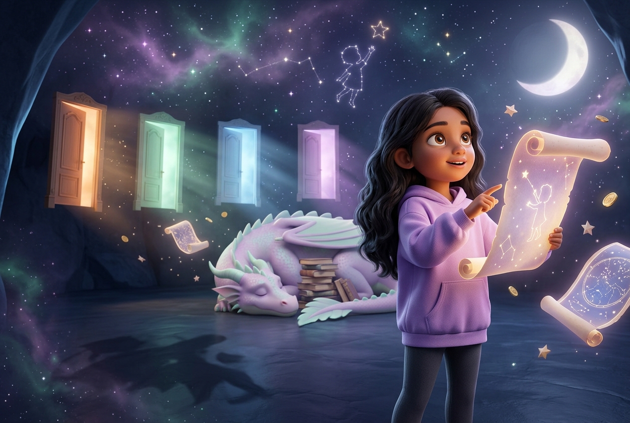 Wonder world illustration